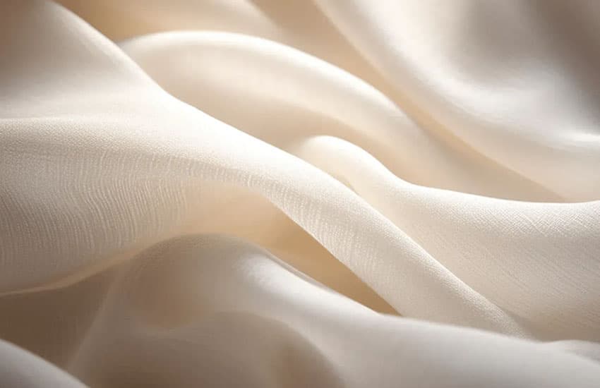 GulSaaz artisan hands weaving handloom textile on a traditional loom